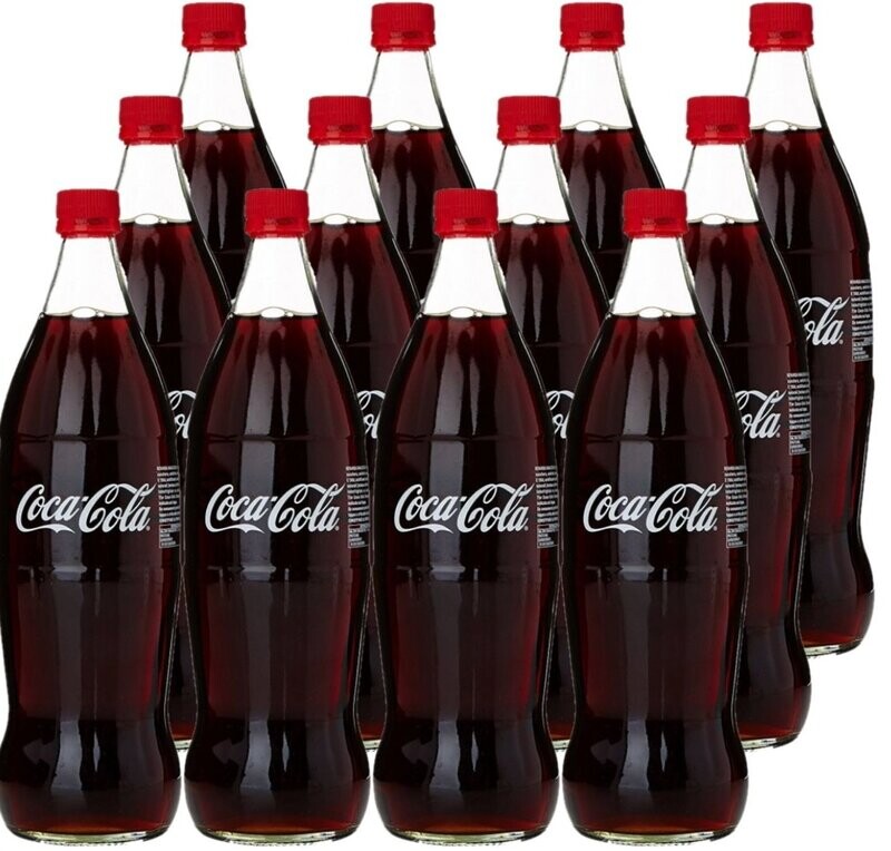 COCA COLA 1 LT VETRO X 12 CS-