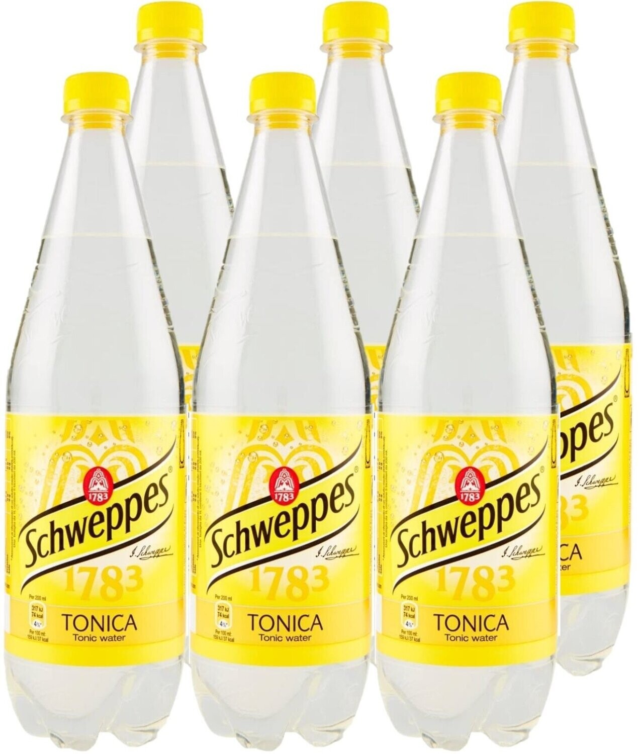 SCHWEPPES TONICA 1 LT X 6 CF-
