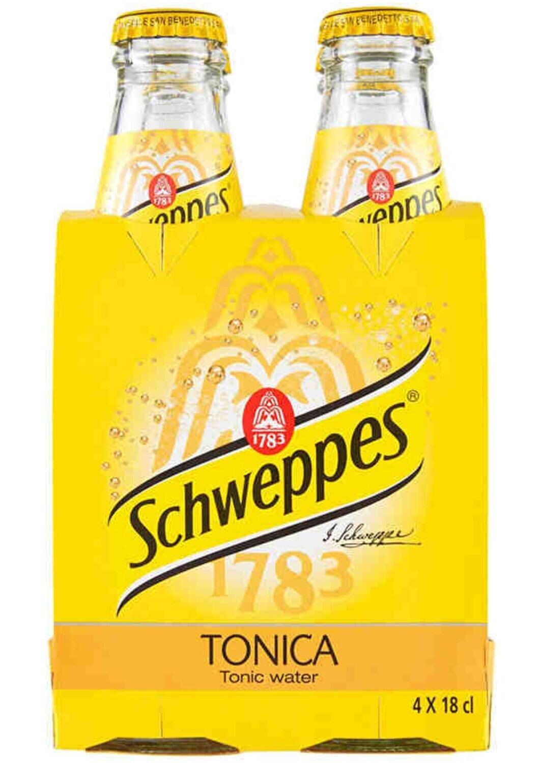 SCHWEPPES TONICA 18 CL X 4-