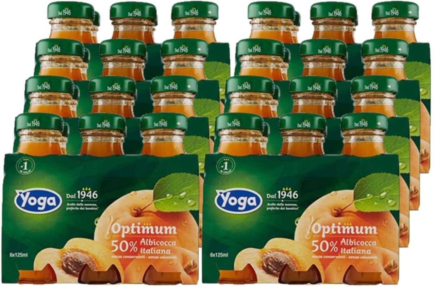 YOGA 125 ML X 8 DA 6 ALBICOCCA CF-