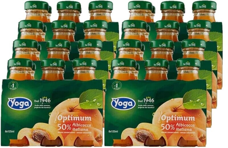 YOGA 125 ML X 8 DA 6 ALBICOCCA CF-