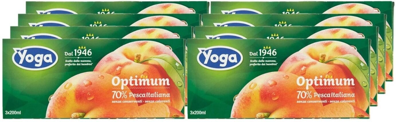 YOGA 200 ML X 8 DA 3 PESCA CF-