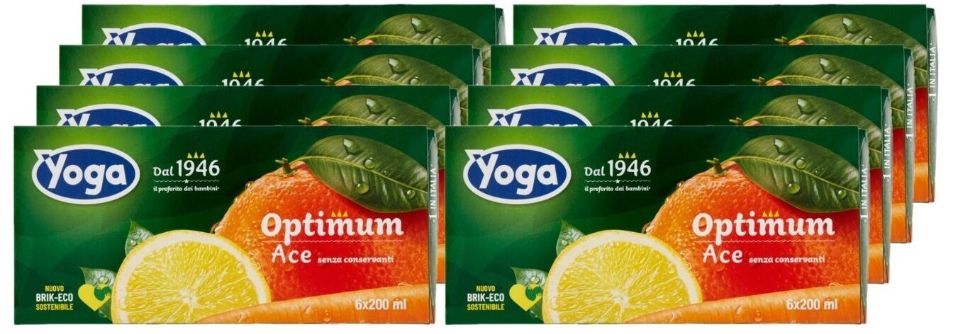 YOGA 200 ML X 8 DA 3  ACE CF-