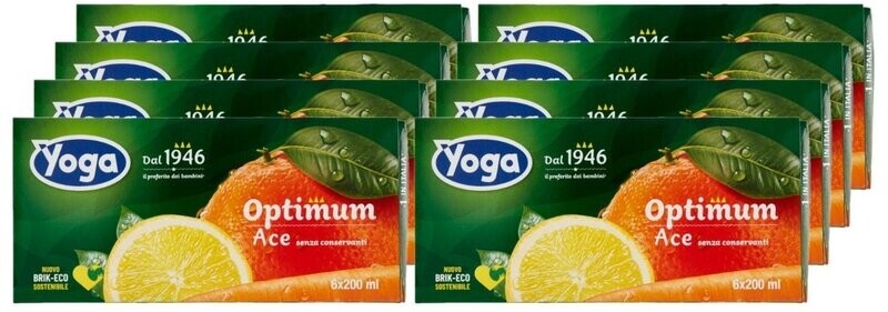 YOGA 200 ML X 8 DA 3  ACE CF-