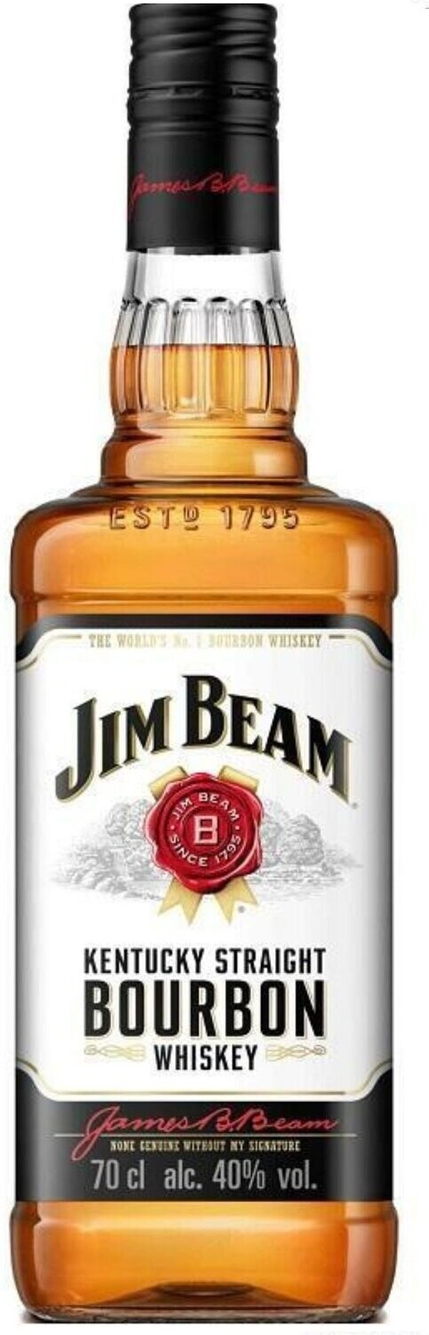 JIM BEAM WHITE WHISKY CL 70