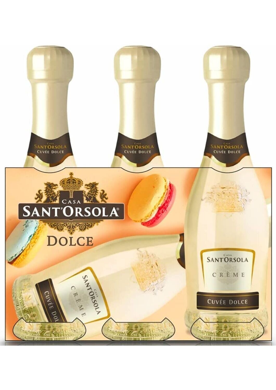 SANTORSOLA SPUMANTE CUVEE DOLCE CL 20 X 3