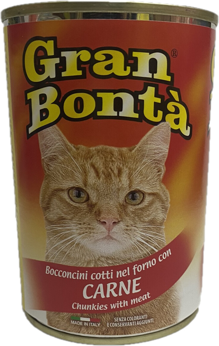 GRAN BONTA GATTO CARNE LATTINA GR. 400