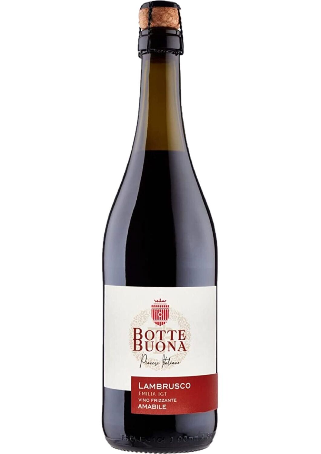 BOTTEBUONA VINO LAMBRUSCO FRIZZANTE AMABILE IGT CL