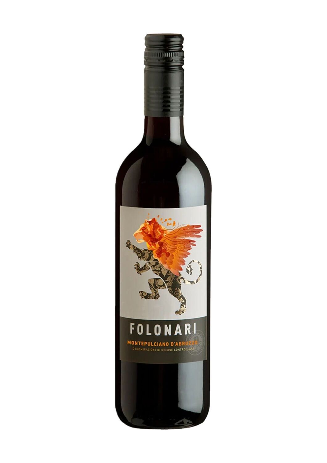 FOLONARI VINO MONTEPULCIANO DABRUZZO DOC CL. 75