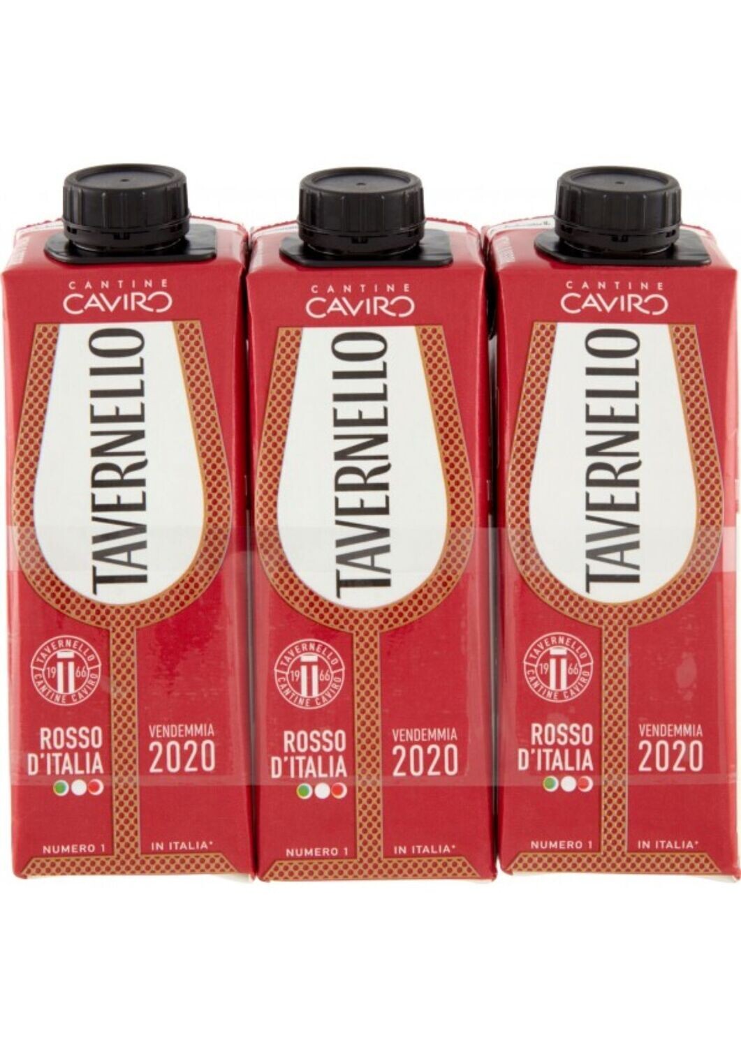 TAVERNELLO VINO ROSSO BRIK CL. 25 X3
