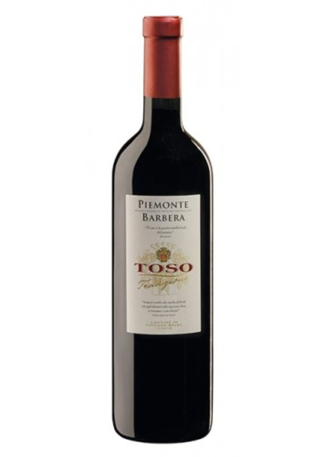 TOSO VINO PIEMONTE BARBERA CL 75