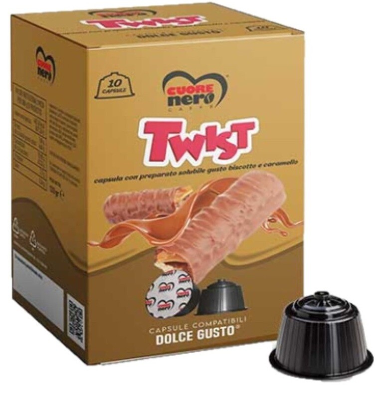 CUORE NERO CAFFE CAPSULE TWIST DA 10