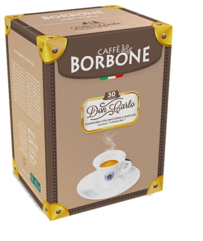 BORBONE DON CARLO CAPSULE BLU PZ 50