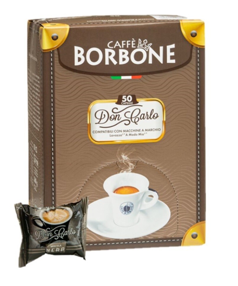 BORBONE DON CARLO CAPSULE NERA PZ 50