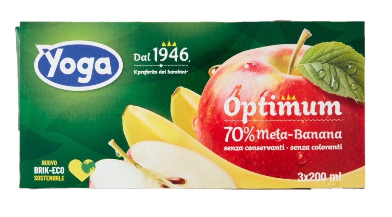 YOGA 200 ML X 3- MELA BANANA