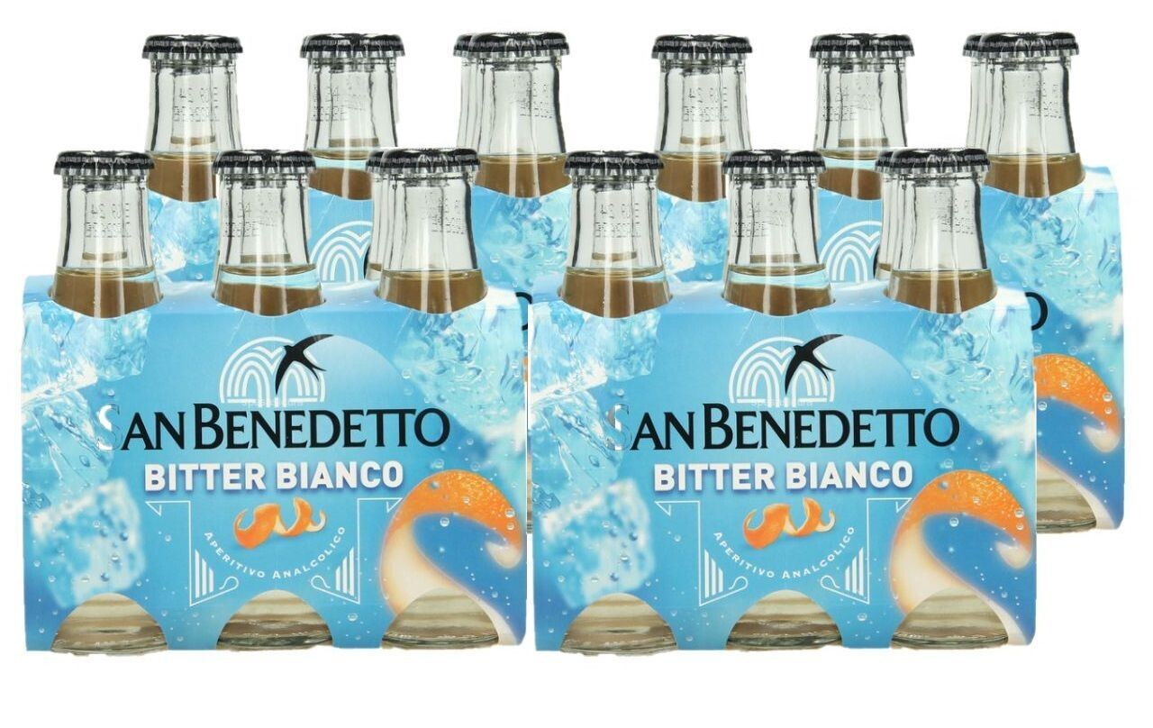 SAN BENEDETTO BITTER BIANCO 10 CL X 24