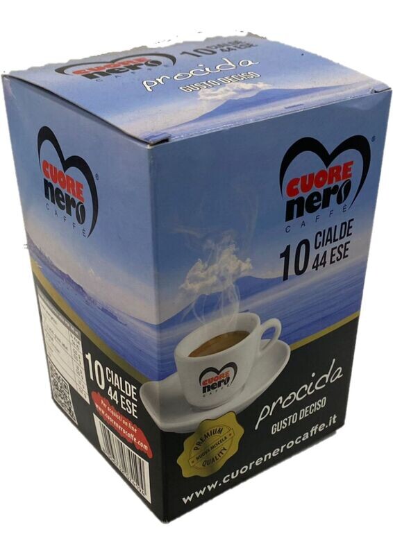 CUORE NERO CAFFE PROCIDA GUSTO DECISO 10 CIALDE
