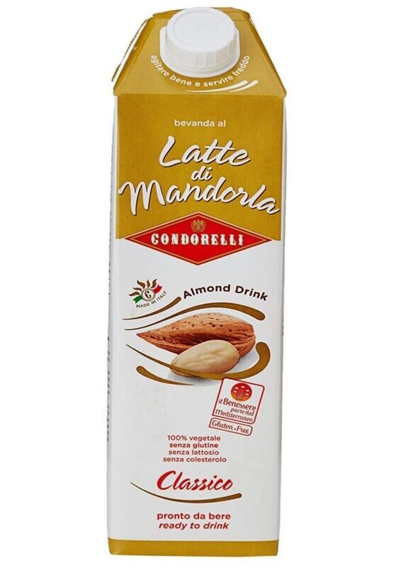CONDORELLI LATTE DI MANDORLA CLASSICO BRIK ML. 1.0