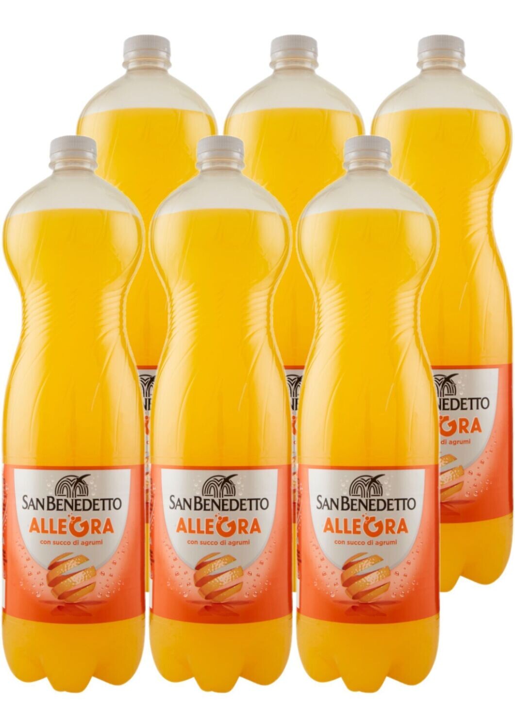 SAN BENEDETTO ARANCIATA ALLEGRA 1,5 LT X 6 CF
