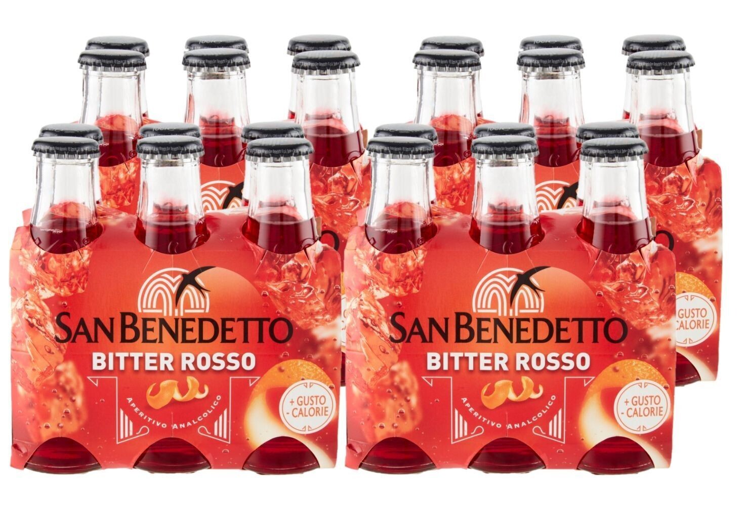 SAN BENEDETTO BITTER ROSSO 10 CL X 24