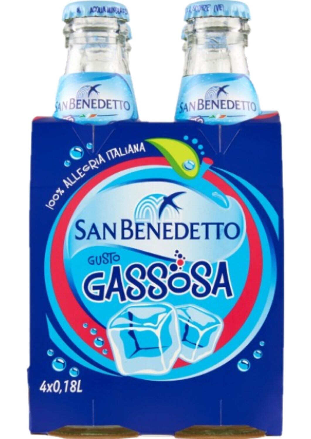 SAN BENEDETTO GASSOSA 18 CL X4