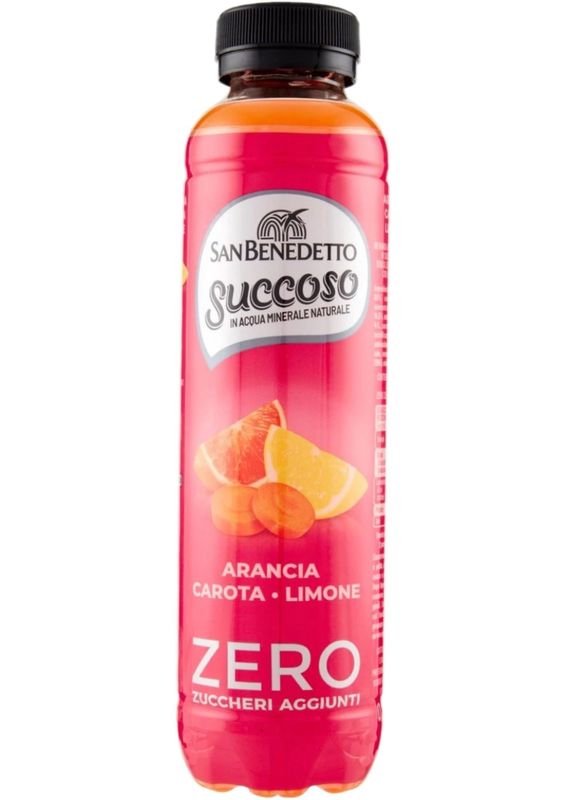 SAN BENEDETTO SUCCOSO ZERO ARAN-CAROT-LIMONE 40 CL