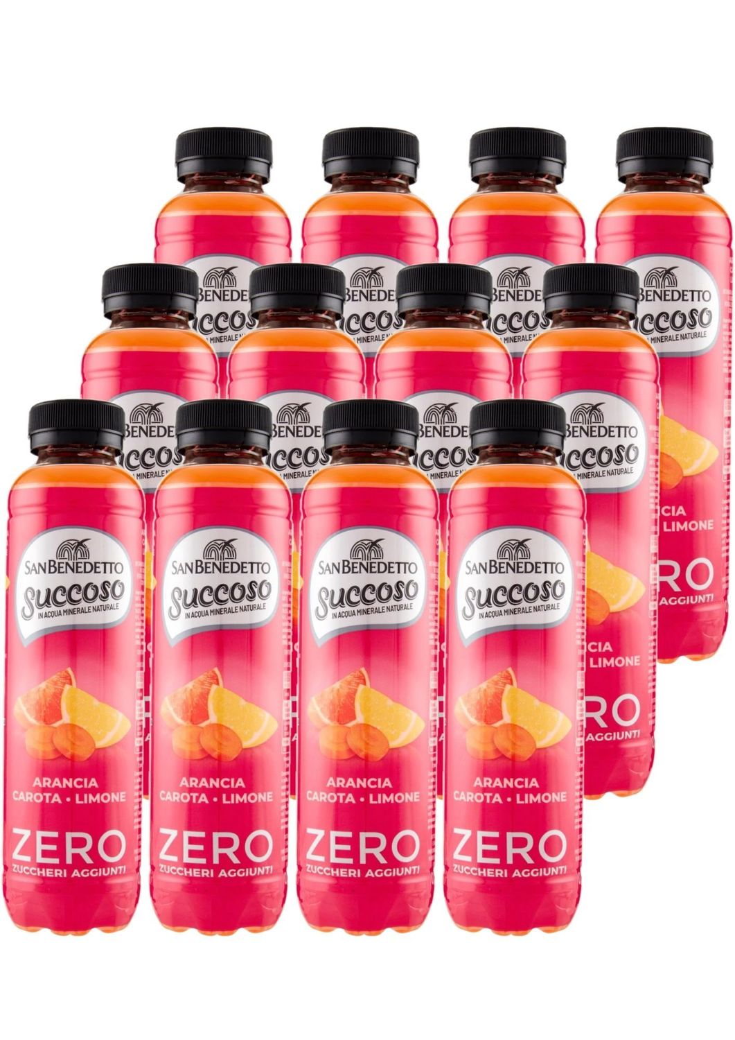SAN BENEDETTO SUCCOSO ZERO ARAN-ARANCIA ROSSA 40 CL X 12 CF