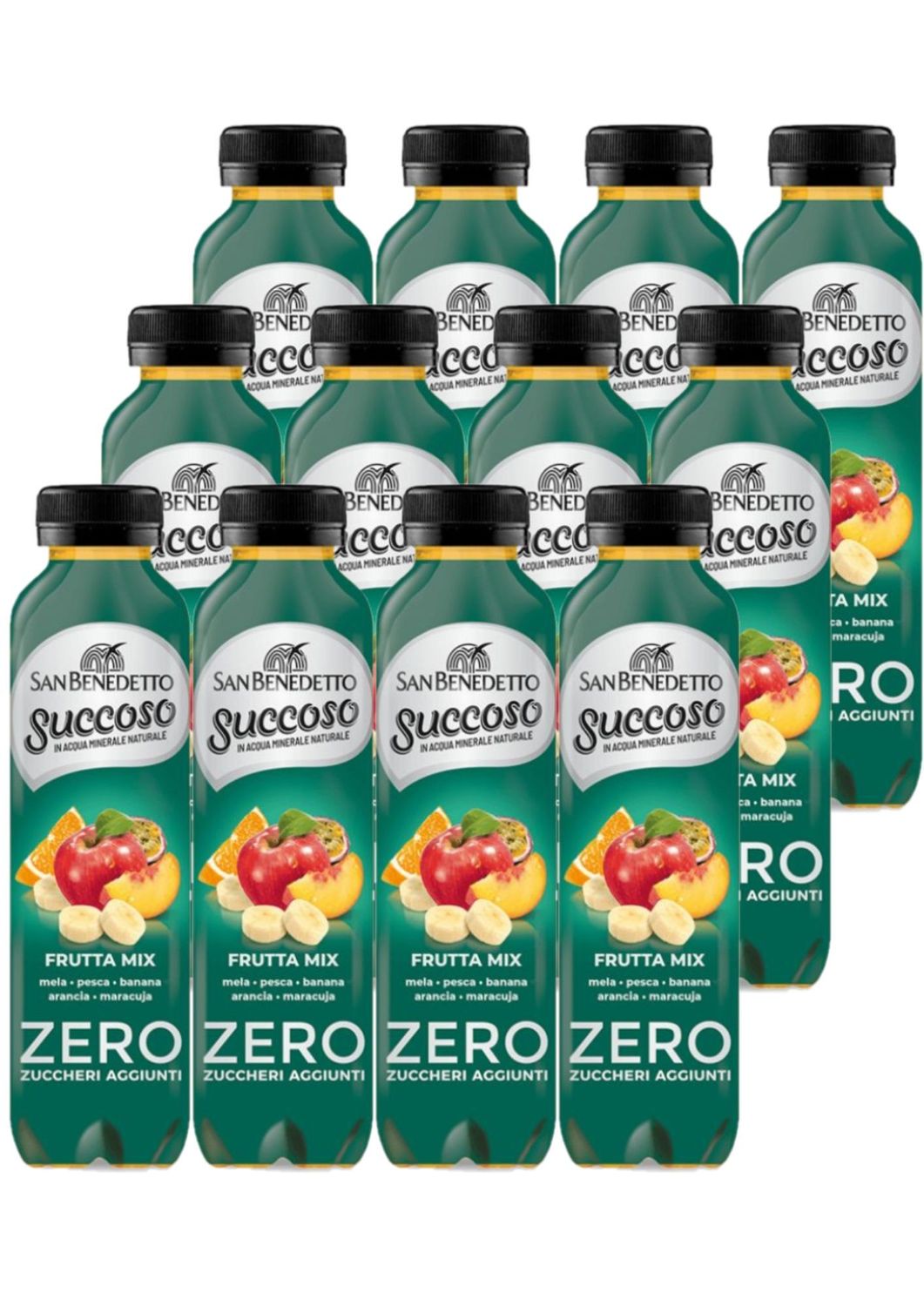 SAN BENEDETTO SUCCOSO ZERO FRUTTA MIX 40 CL X 12
