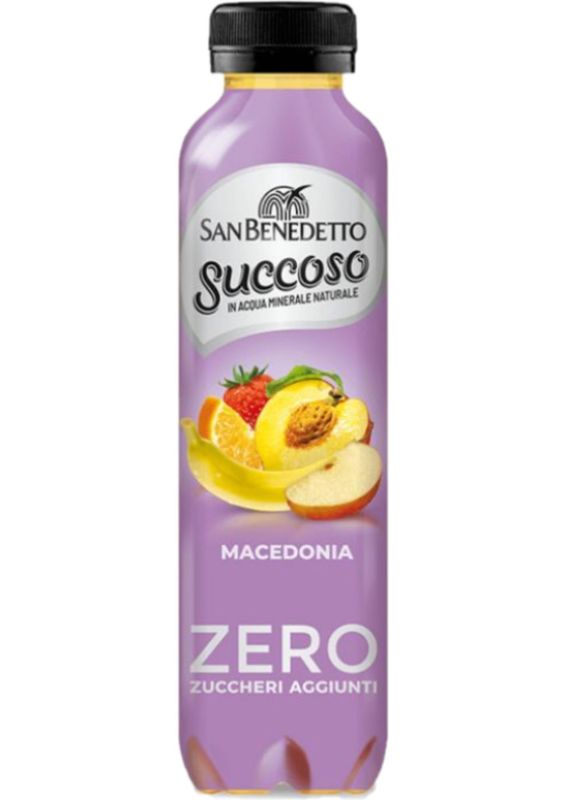 SAN BENEDETTO SUCCOSO ZERO MACEDONIA 40 CL