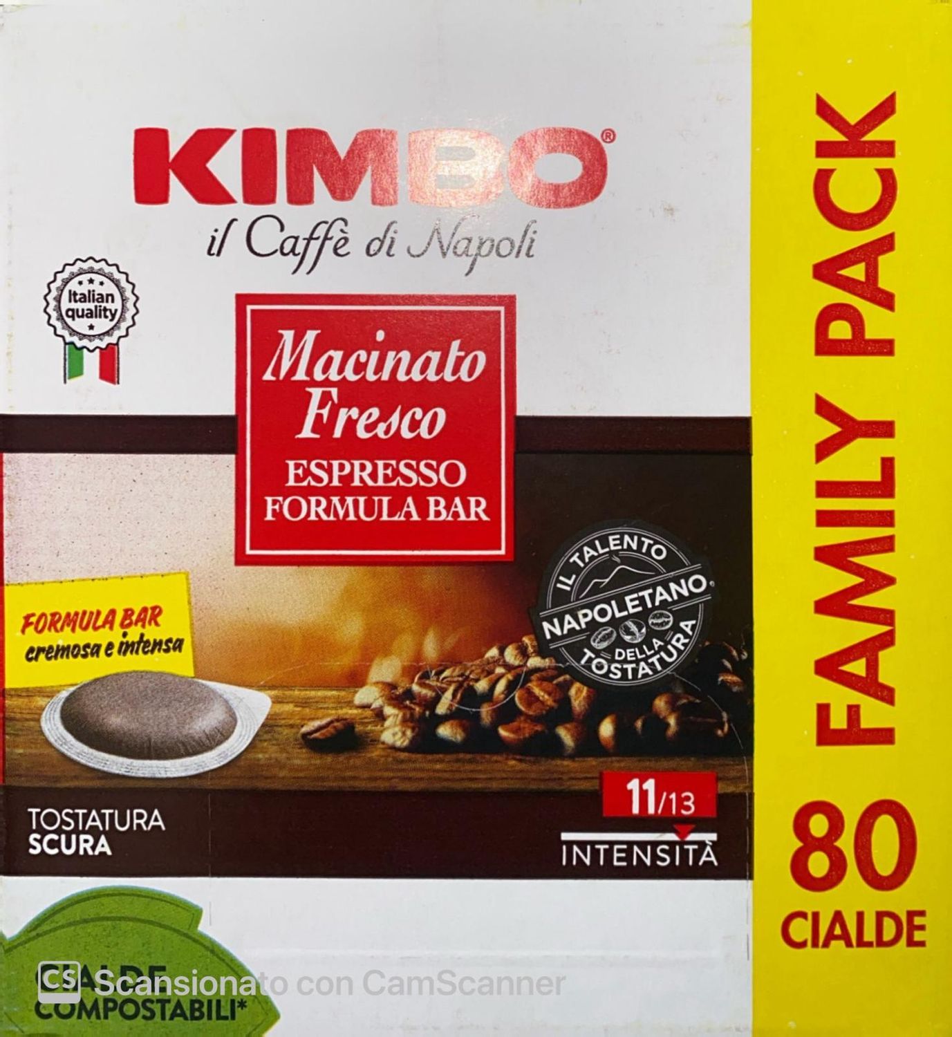 KIMBO MACINATO FRESCO 80 CILADE