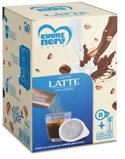 CUORE NERO I GUSTOSI SNACK CIALDE 8 PZ PIU 8 PZ