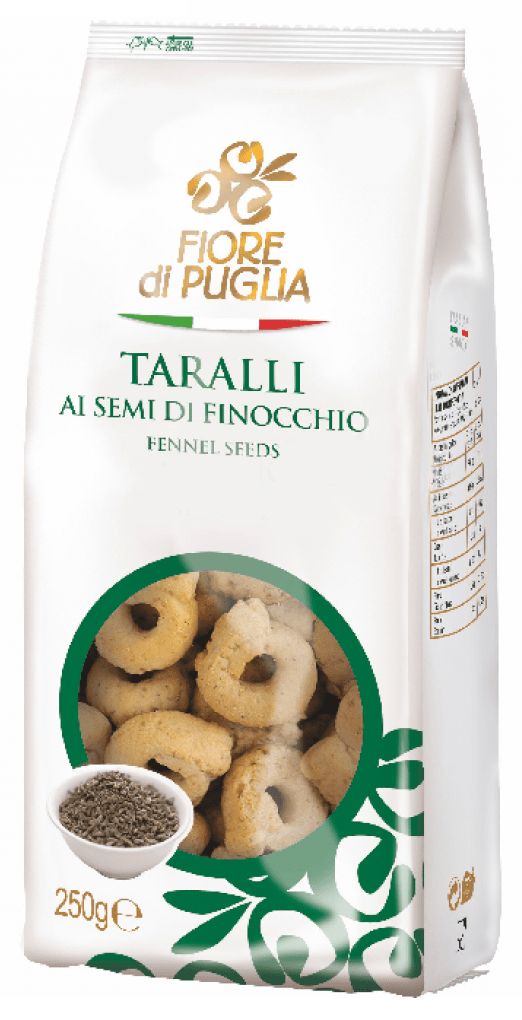 FIORE DI PUGLIA TARALLI FINOCCHIETTO 250 GR