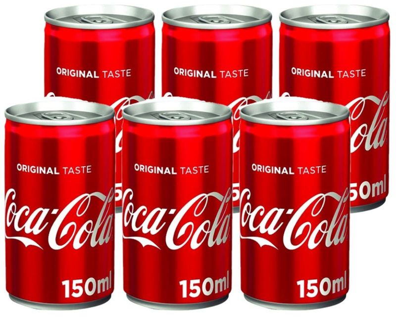 COCA COLA MINICAN 15 CL X 6