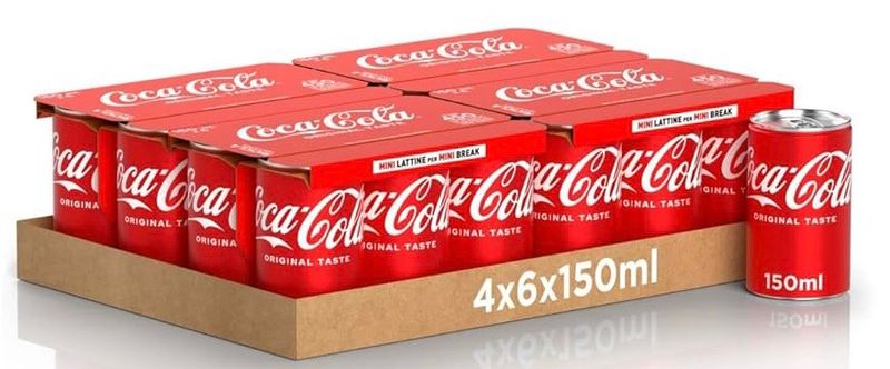 COCA COLA MINICAN 15 CL X 24 CF