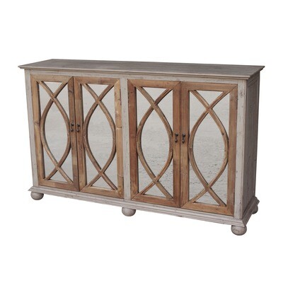 Grayson Sideboard 65", gray/nat 13-080
