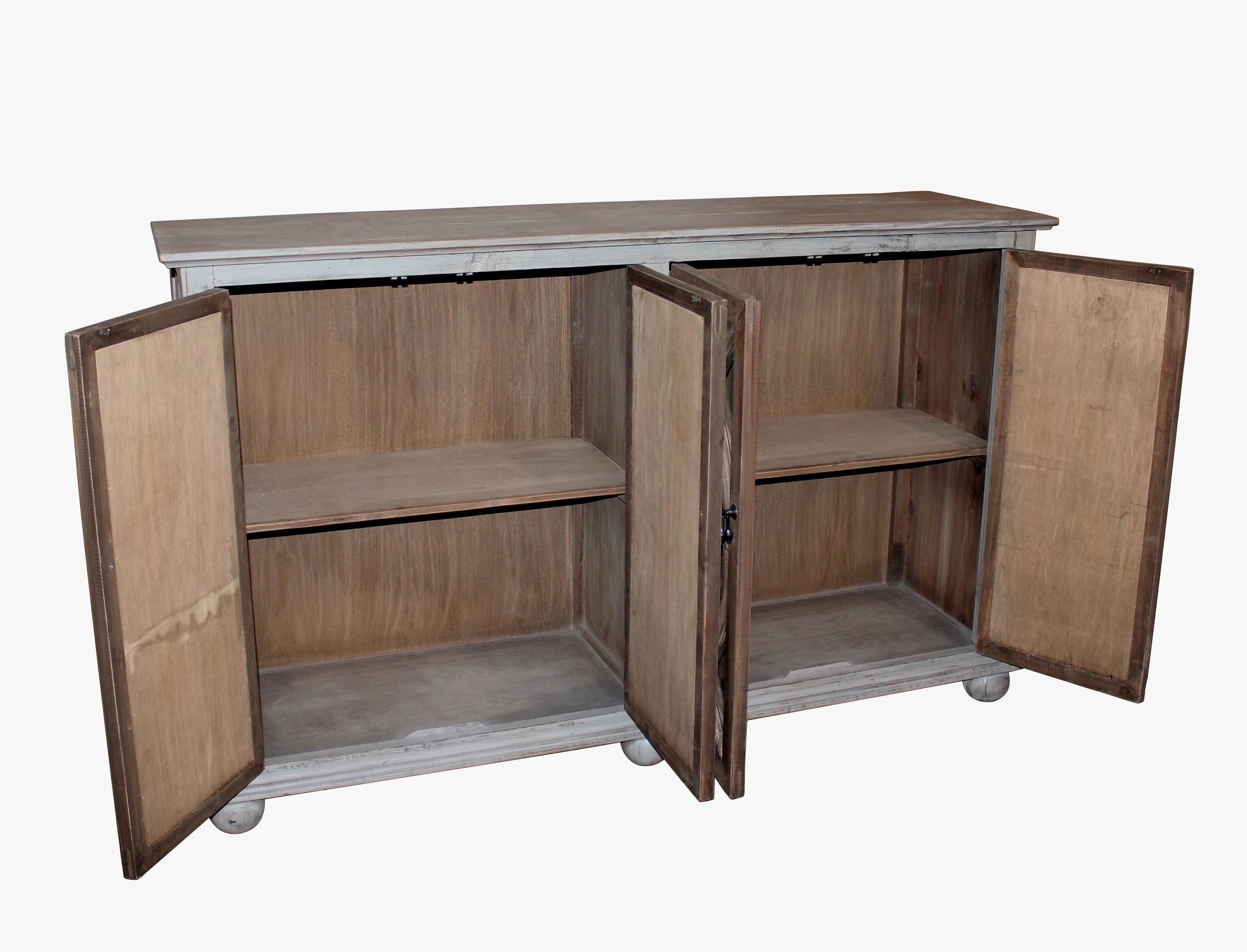 Grayson Sideboard 65&quot;, gray/nat