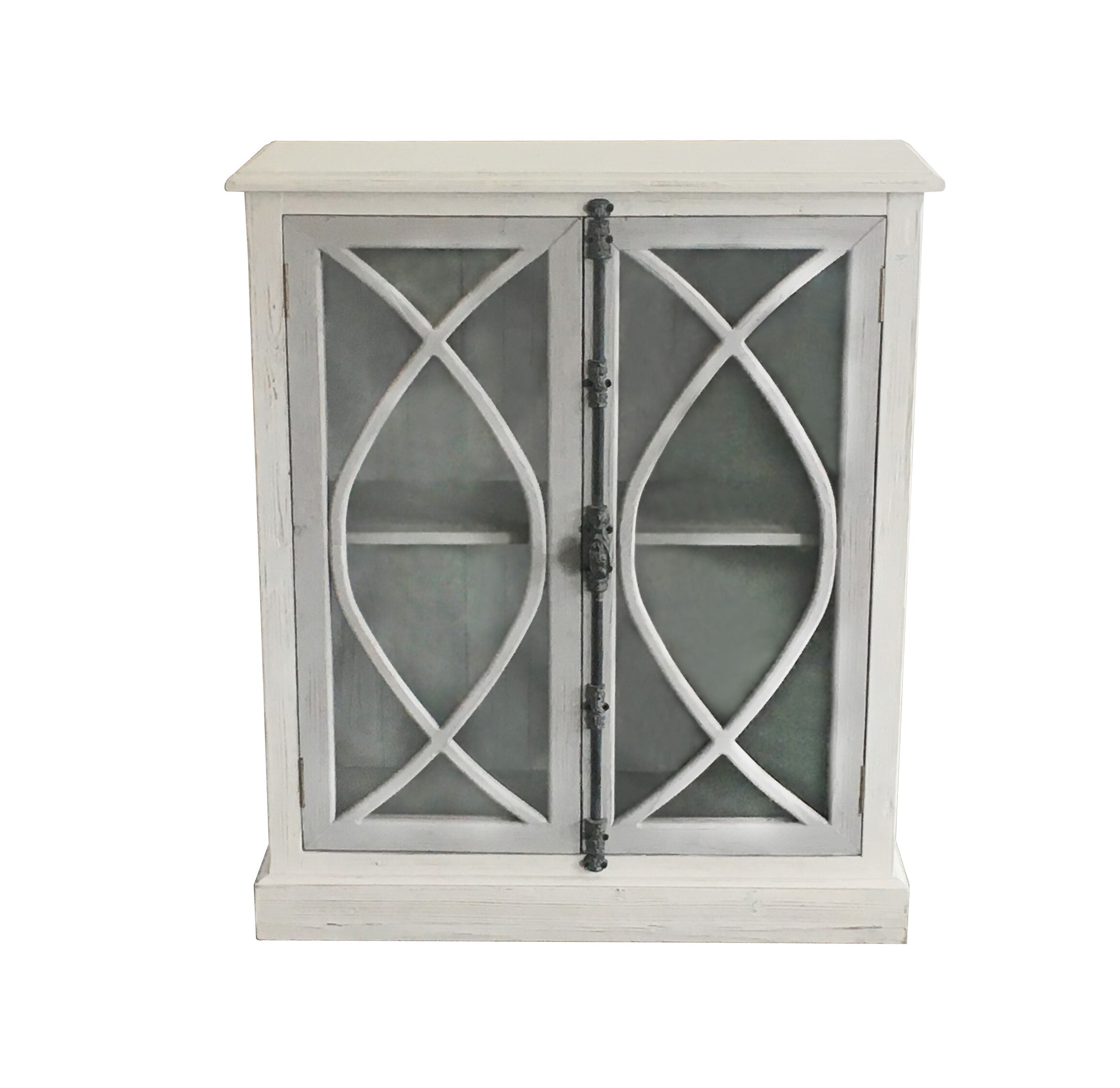 Grayson Cabinet, white/sand