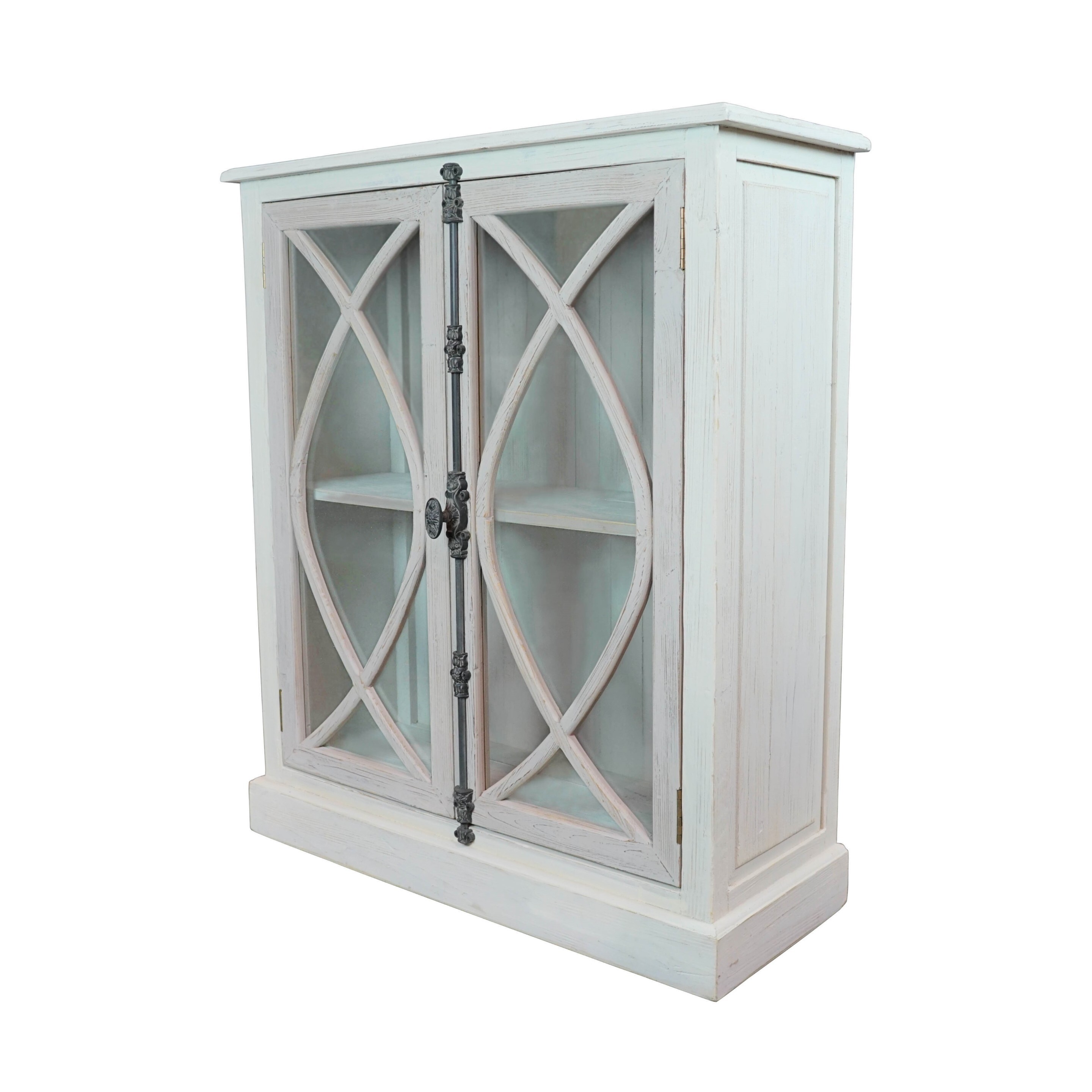 Grayson Cabinet, white/sand