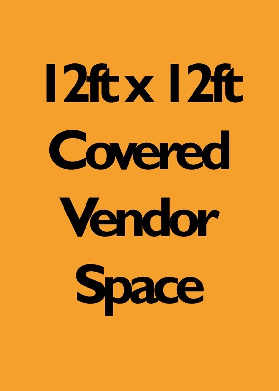 12ft x 12ft Covered Vendor Space