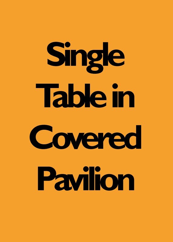 Single Table in Covered Pavilion