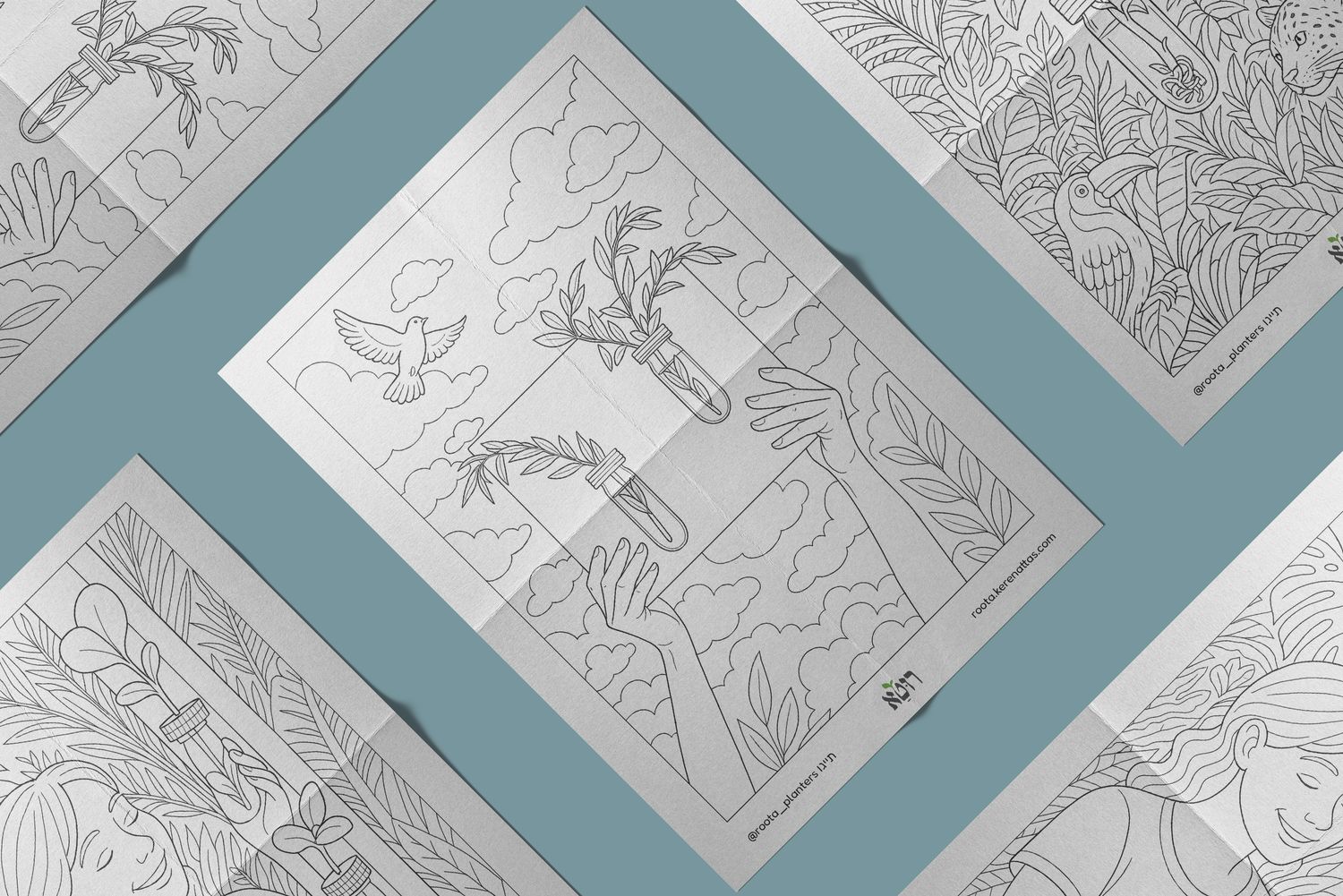 Roota coloring pages