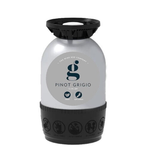 Pinot Grigio (White Wine)| The Wine Keg Co - 24 Litre - Polykeg (Sankey) Pinot Grigio (White Wine)| The Wine Keg Co - 24 Litre - Polykeg (Sankey)