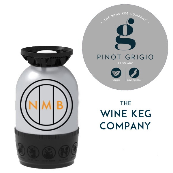 Pinot Grigio (White Wine)| The Wine Keg Co - 20 Litre - Polykeg (Sankey) Pinot Grigio (White Wine)| The Wine Keg Co - 20 Litre - Polykeg (Sankey)