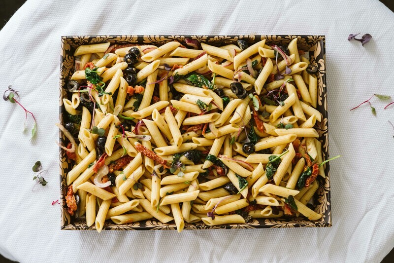 Pasta Salad - Sundried Tomato, Olive, &amp; Honey Mustard