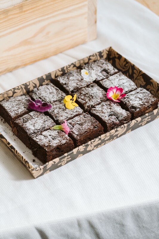 Whittakers Chocolate Brownie Square Platter