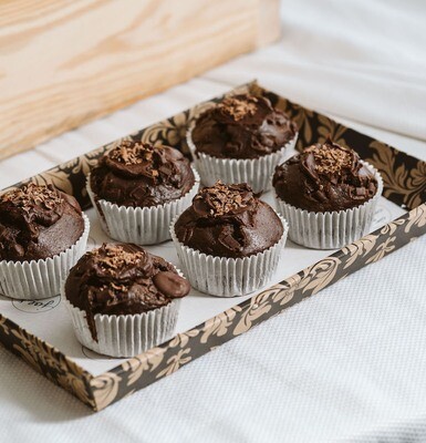 Double Chocolate Muffin Platter