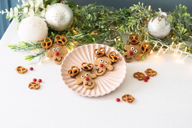 Rudolf the Red Nosed Gingerbread Reindeer