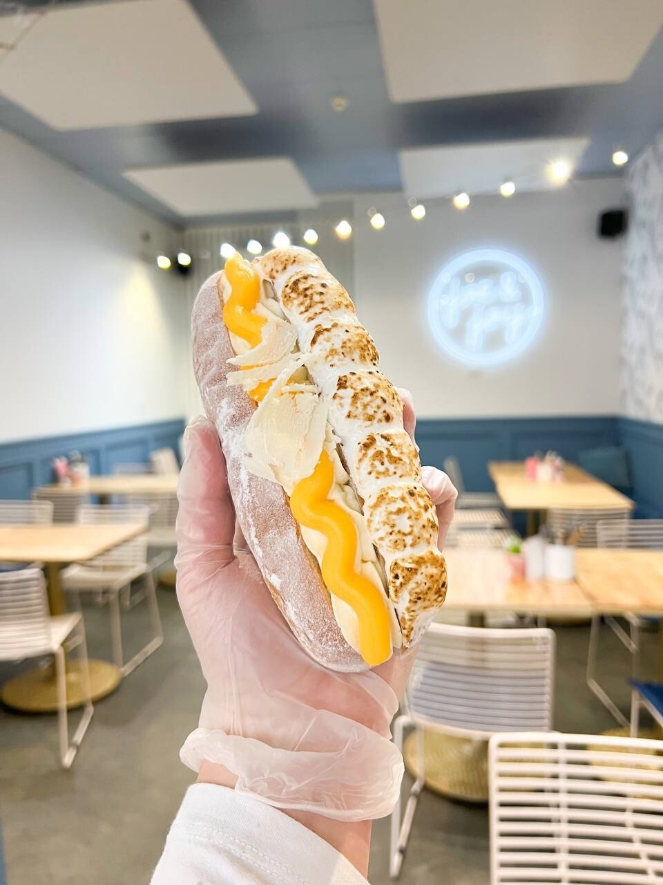 Lemon Meringue Doughnut