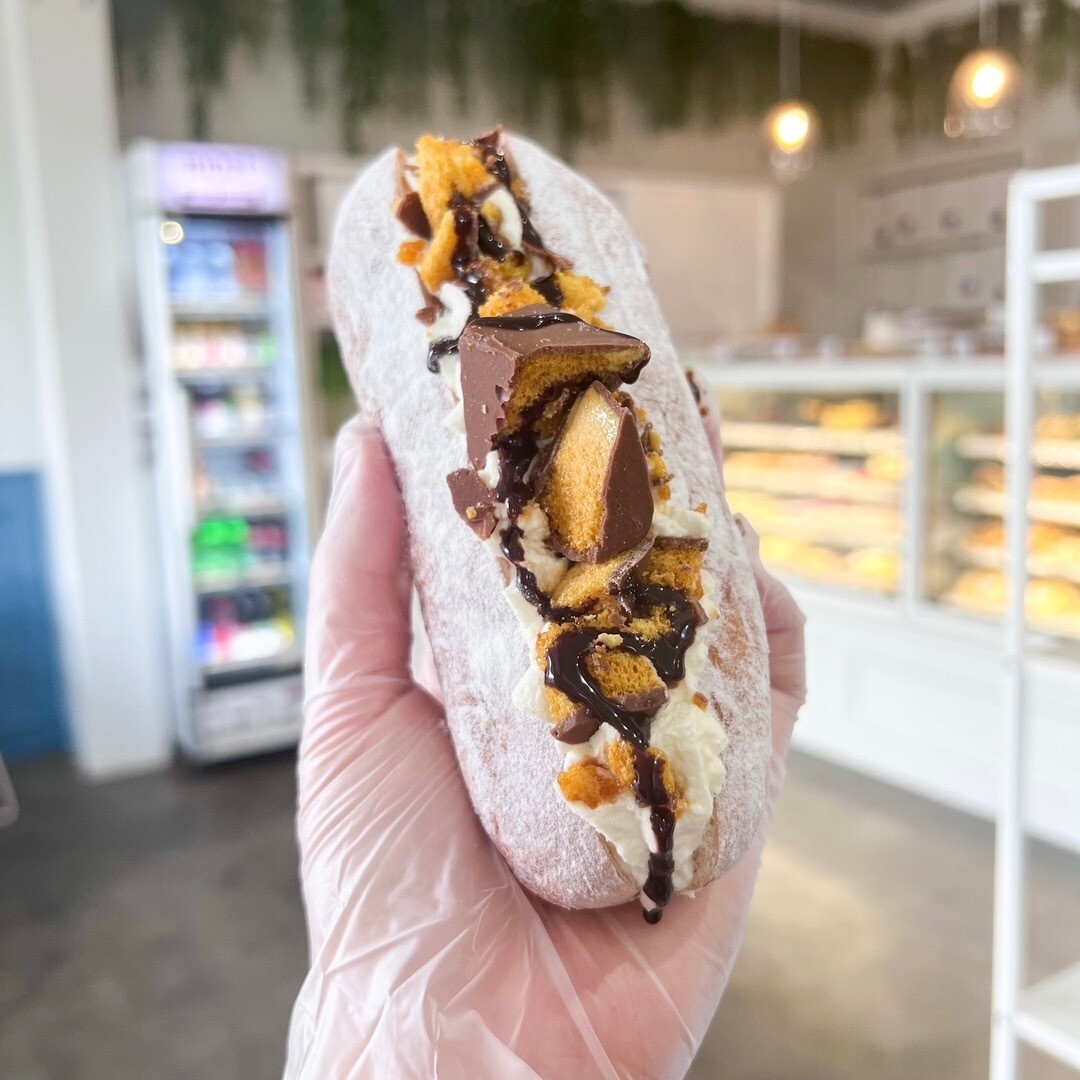 Crunchie Bar Doughnut