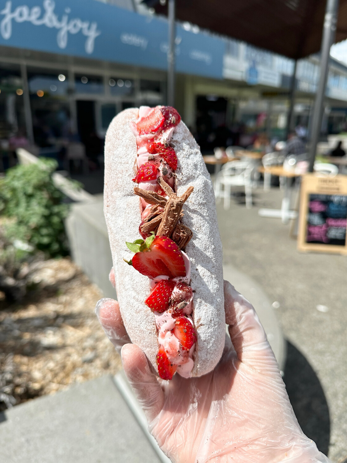 Triple Strawberry Doughnut